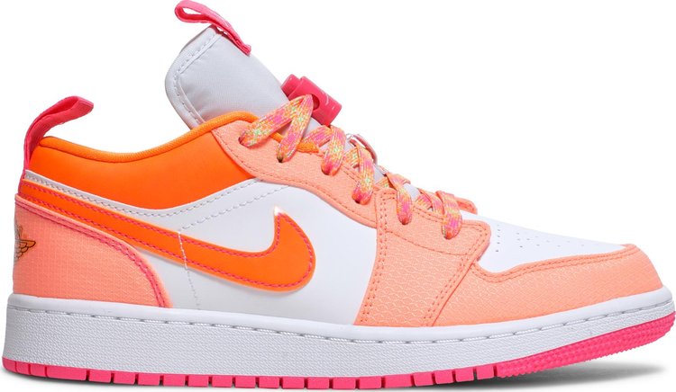 Nike Air Jordan 1 Low Utility GS 'Hyper Crimson'