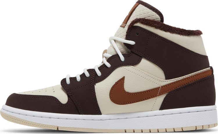 Nike Air Jordan 1 Mid SE 'Cream Dark Chocolate'