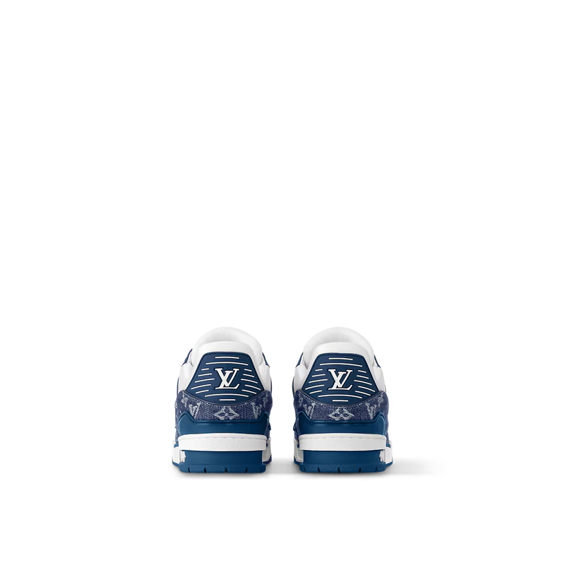 Louis Vitton LV Trainer White Blue