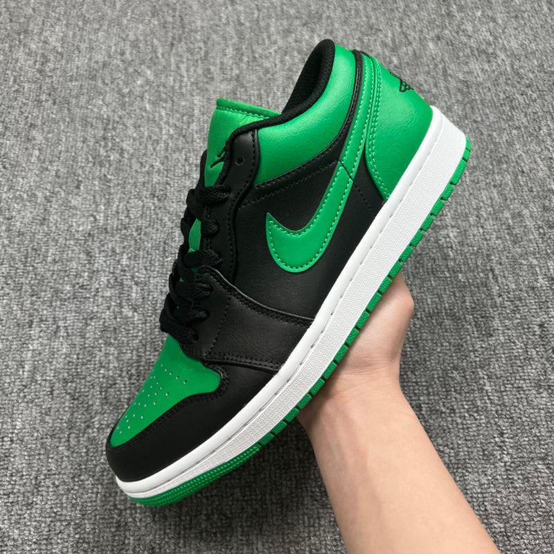 Nike Air Jordan 1 Low 'Black Lucky Green'