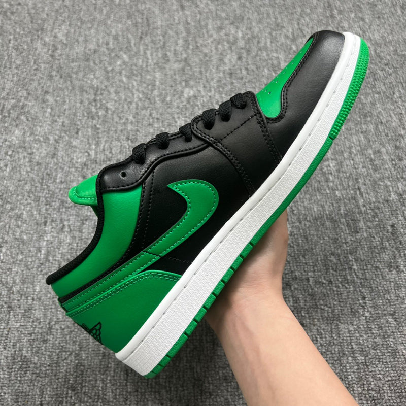 Nike Air Jordan 1 Low 'Black Lucky Green'