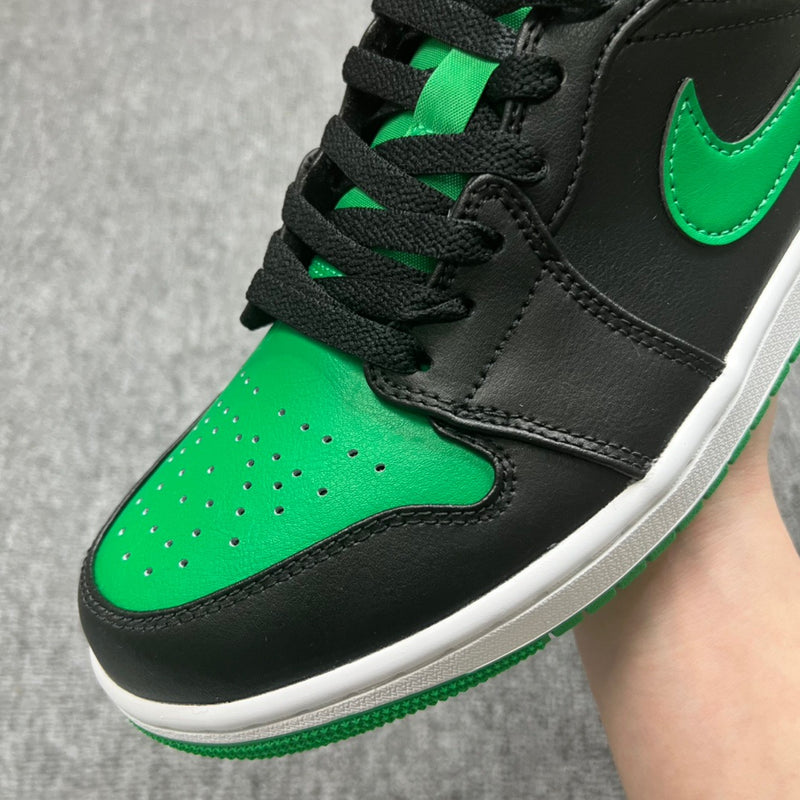 Nike Air Jordan 1 Low 'Black Lucky Green'