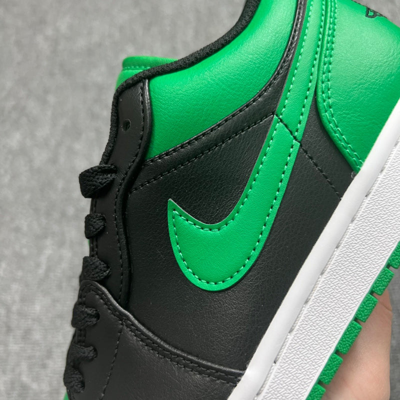 Nike Air Jordan 1 Low 'Black Lucky Green'